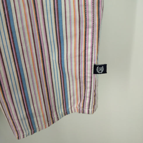 チャップス CHAPS ストライプ コットンシャツ メンズ JPN:L