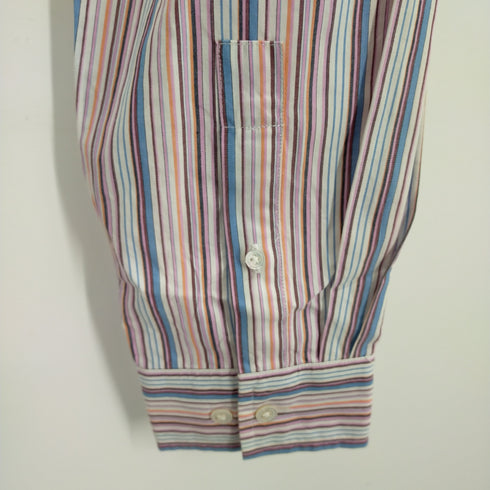 チャップス CHAPS ストライプ コットンシャツ メンズ JPN:L