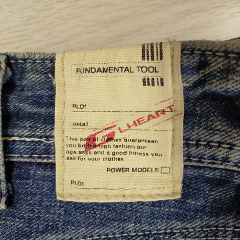 ジーエルハート GLHEART ペインターデニムパンツ メンズ 34