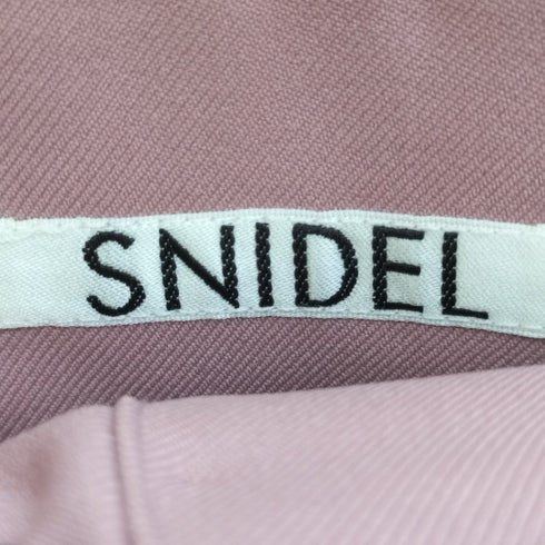 スナイデル snidel 21AW ハイウエストテーパードパンツ レディース JPN:1