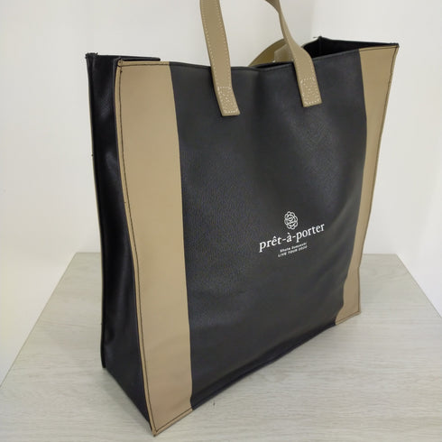 プレタポルテ PRET-A PORTER バイカラー トートバッグ レディース