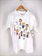 90s アメリカ製キャラクタープリントTシャツ メンズ L