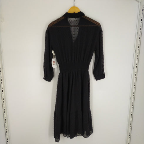 ザラ ZARA シースルーワンピース レディース US S