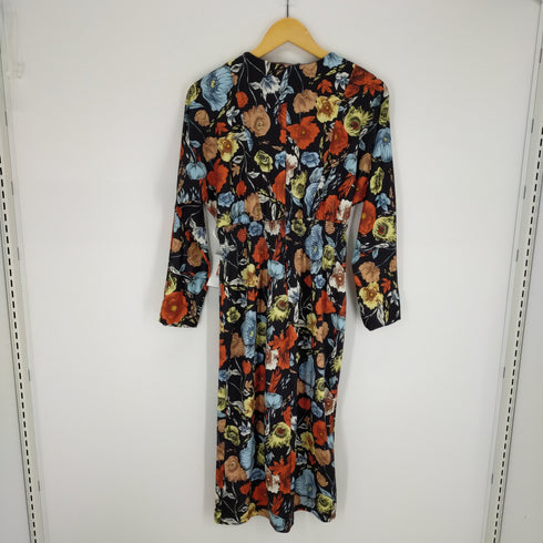 ザラ ZARA 花柄ワンピース レディース US S