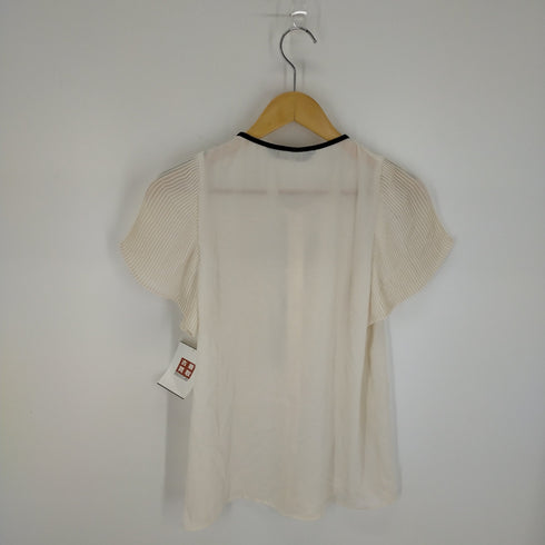 ザラ ZARA 袖プリーツ ブラウス レディース US S