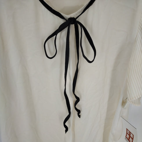 ザラ ZARA 袖プリーツ ブラウス レディース US S
