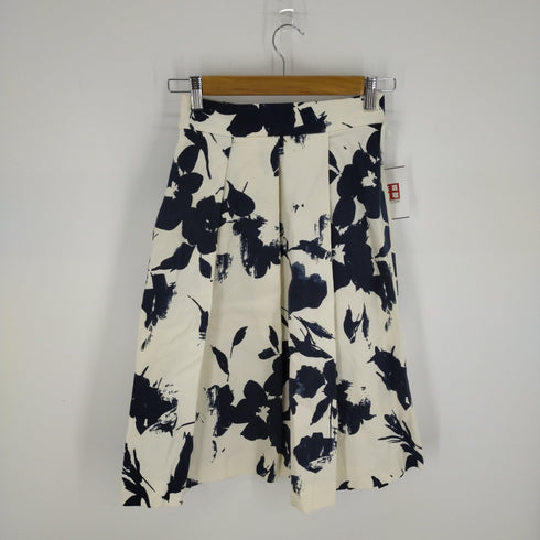 ザラ ZARA 総柄 プリーツスカート レディース US S