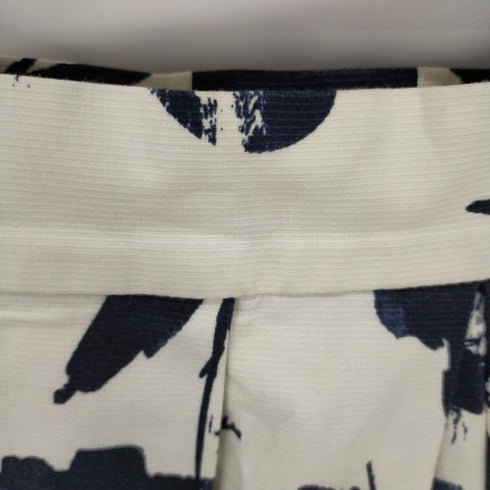 ザラ ZARA 総柄 プリーツスカート レディース US S