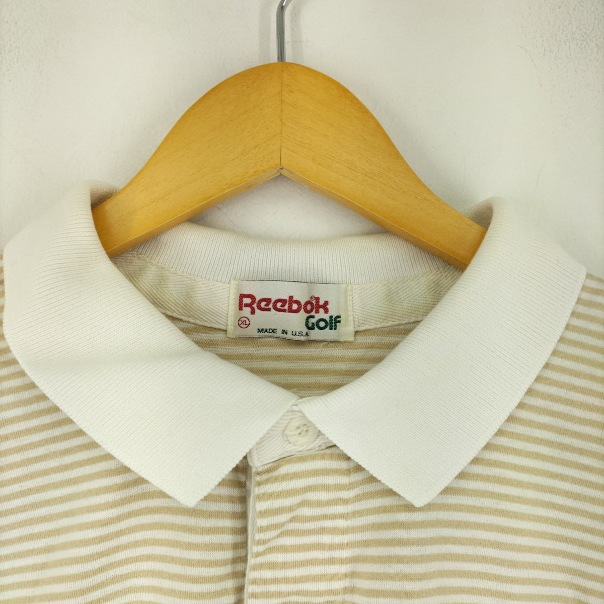 リーボック Reebok 90S Reebok Golf S/S POLO SHIRT メンズ – ブランド