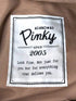 アズノゥアズピンキー AS KNOW AS PINKY レースドッキングコート レディース FREE
