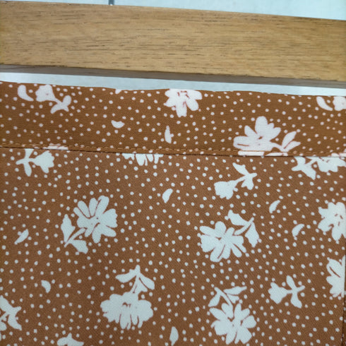 エピヌ epine dot flower straight long skirt レディース