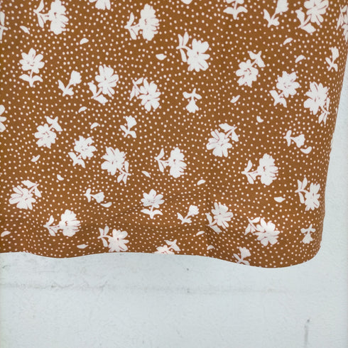 エピヌ epine dot flower straight long skirt レディース
