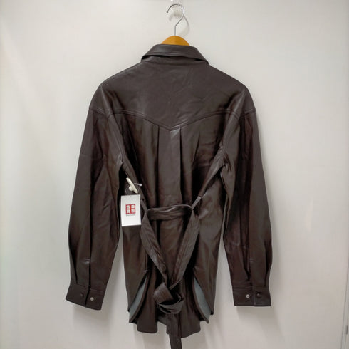 ポワントリュネ powanto lune fake leather Jacket レディース FREE