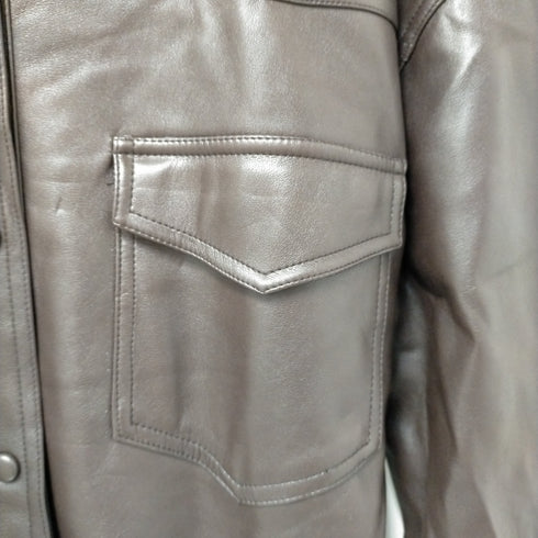 ポワントリュネ powanto lune fake leather Jacket レディース FREE