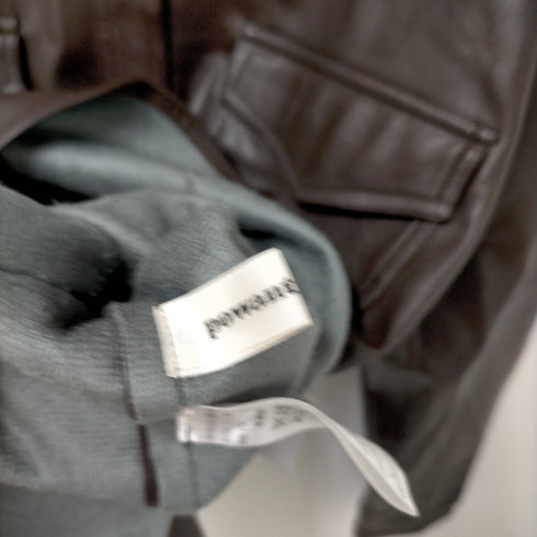 ポワントリュネ powanto lune fake leather Jacket レディース FREE