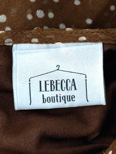 レベッカブティック LEBECCA boutique ドット柄ワンピース レディース FREE