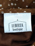 レベッカブティック LEBECCA boutique ドット柄ワンピース レディース FREE