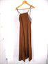 ウィルフリー willfully satin back lace up cami OP レディース FREE