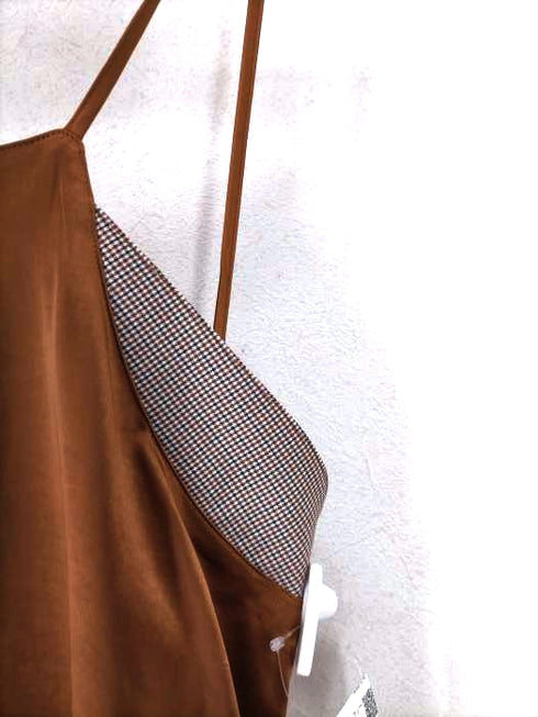 ウィルフリー willfully satin back lace up cami OP レディース FREE
