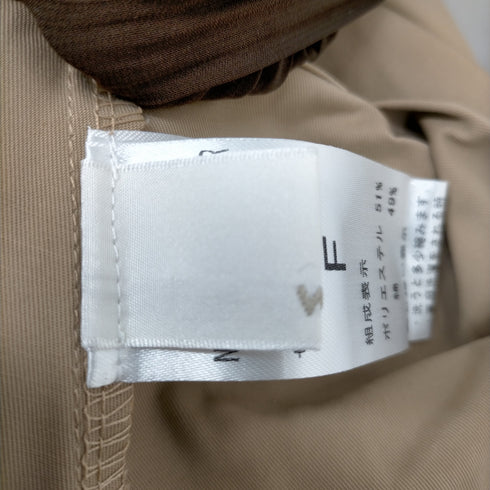 ウィルフリー willfully pleats set fake trench wrap SK レディース FREE