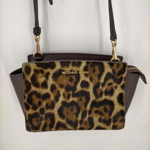 マイケルコース Michael Kors ハラコレオパードショルダーバッグ レディース 無