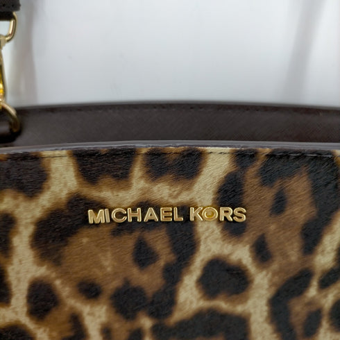マイケルコース Michael Kors ハラコレオパードショルダーバッグ レディース 無
