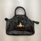 ヴィヴィアンウエストウッド アングロマニア Vivienne Westwood ANGLOMANIA オーブエンブレムクロコ型押しハンドバッグ レディース 無