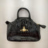 ヴィヴィアンウエストウッド アングロマニア Vivienne Westwood ANGLOMANIA オーブエンブレムクロコ型押しハンドバッグ レディース 無
