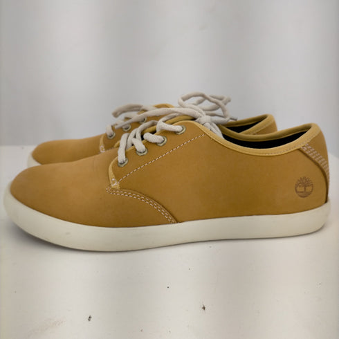 ティンバーランド Timberland Dausette Leather Oxford Wide Trainers レザースニーカー レディース 24.0