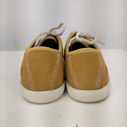 ティンバーランド Timberland Dausette Leather Oxford Wide Trainers レザースニーカー レディース 24.0