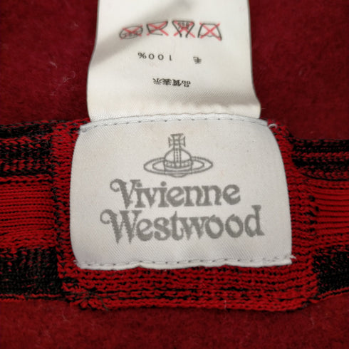 ヴィヴィアンウエストウッド Vivienne Westwood ウールロゴ刺繍ベレー帽 レディース S~M