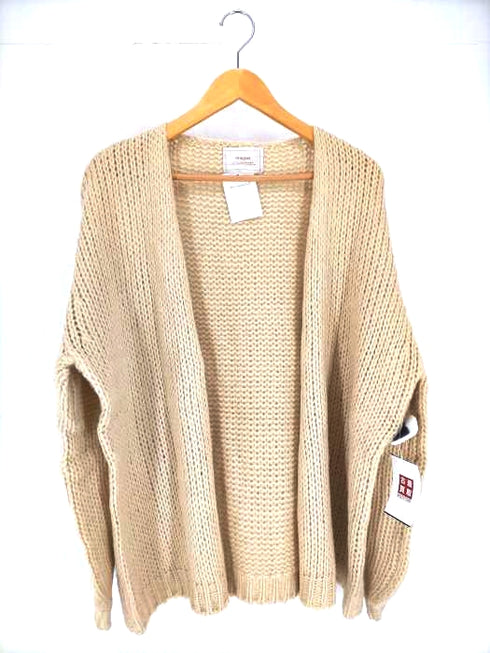ミュゲ MUGET big knit swatch cardigan レディース