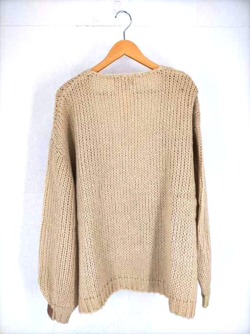ミュゲ MUGET big knit swatch cardigan レディース