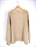 ミュゲ MUGET big knit swatch cardigan レディース