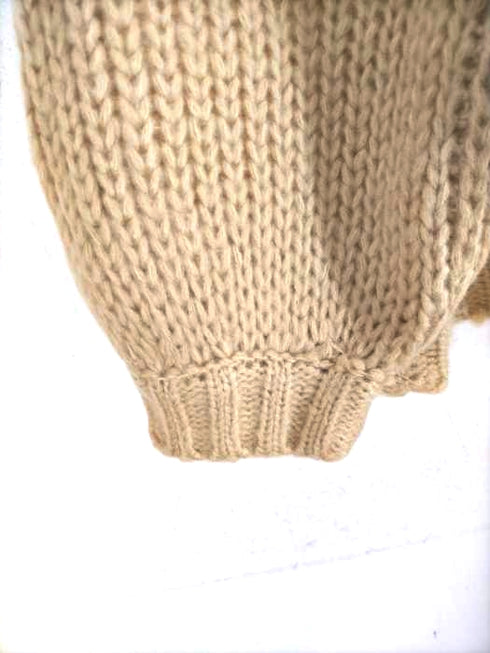ミュゲ MUGET big knit swatch cardigan レディース