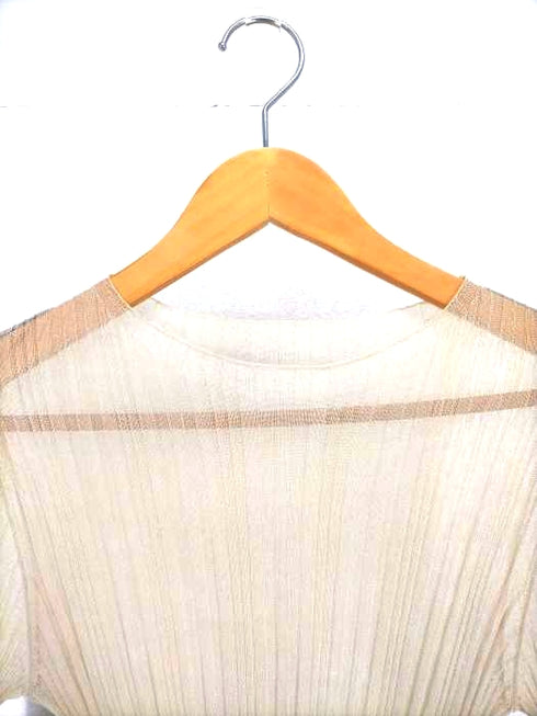 スタイリング ケイシラハタ styling/ kei shirahata 23SS シアーリブニットプルオーバー レディース ONE SIZE