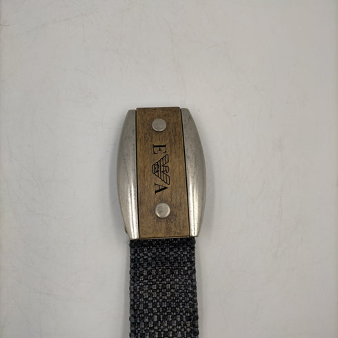エンポリオアルマーニ EMPORIO ARMANI ウッドバックル ベルト メンズ 46