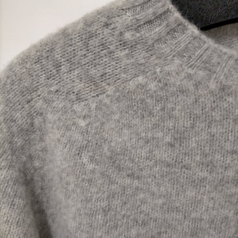 アナトミカ ANATOMICA スコットランド製ウールセーター メンズ 36