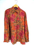 総花柄シルクシャツ メンズ JPN:L