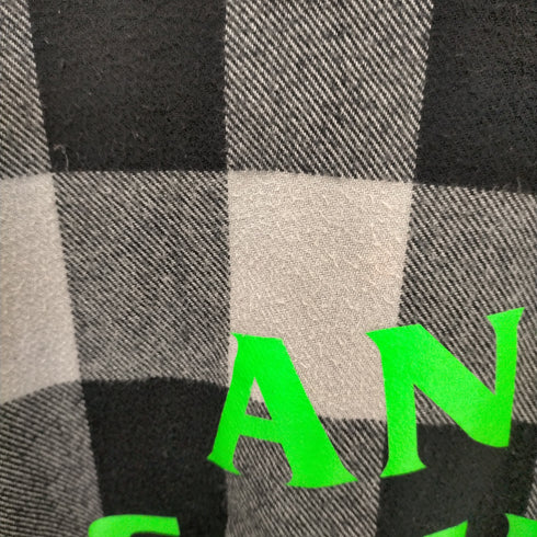 アンチソーシャルソーシャルクラブ ANTI SOCIAL SOCIAL CLUB ロゴプリントバッファローチェックシャツ メンズ XL