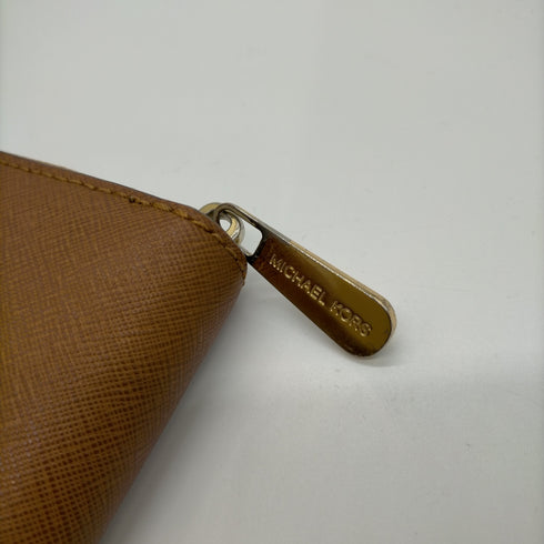 マイケルコース Michael Kors ラウンドファスナーレザーロングウォレット レディース
