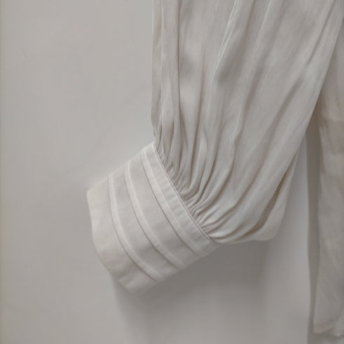 プラステ PLST サテンギャザーブラウス レディース JPN:S