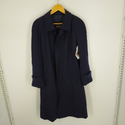 ピエールカルダン pierre cardin ウールツイル ステンカラーコート レディース