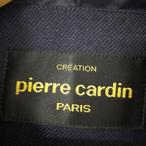 ピエールカルダン pierre cardin ウールツイル ステンカラーコート レディース