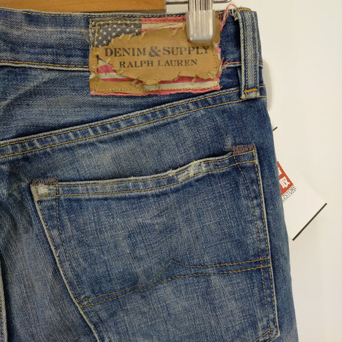 デニムアンドサプライ ラルフローレン DENIM & SUPPLY RALPH LAUREN ヴィンテージ加工 デニムパンツ メンズ 31inch