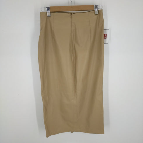 ザラ ZARA フェイクレザータイトスカート レディース M