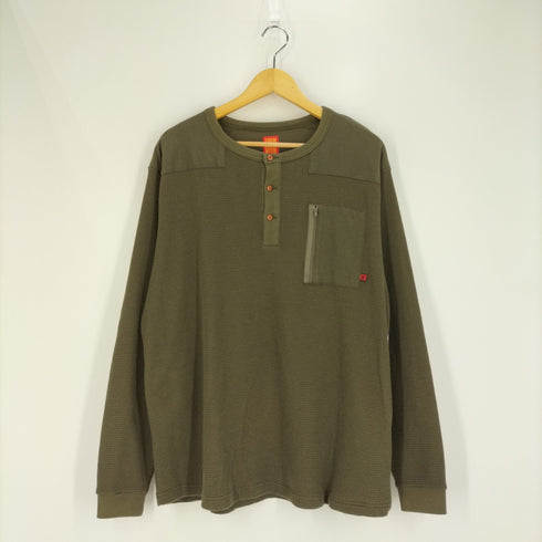 サー SSUR ヘンリーネック サーマルTシャツ メンズ XL