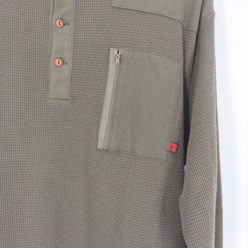 サー SSUR ヘンリーネック サーマルTシャツ メンズ XL