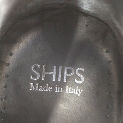 シップス SHIPS MADE IN ITALY スエードタッチローファー メンズ EUR:40