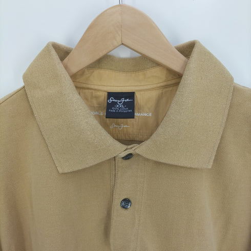 ショーン ジョン Sean john マルチボーダー刺繍ロゴポロシャツ メンズ import:XXL